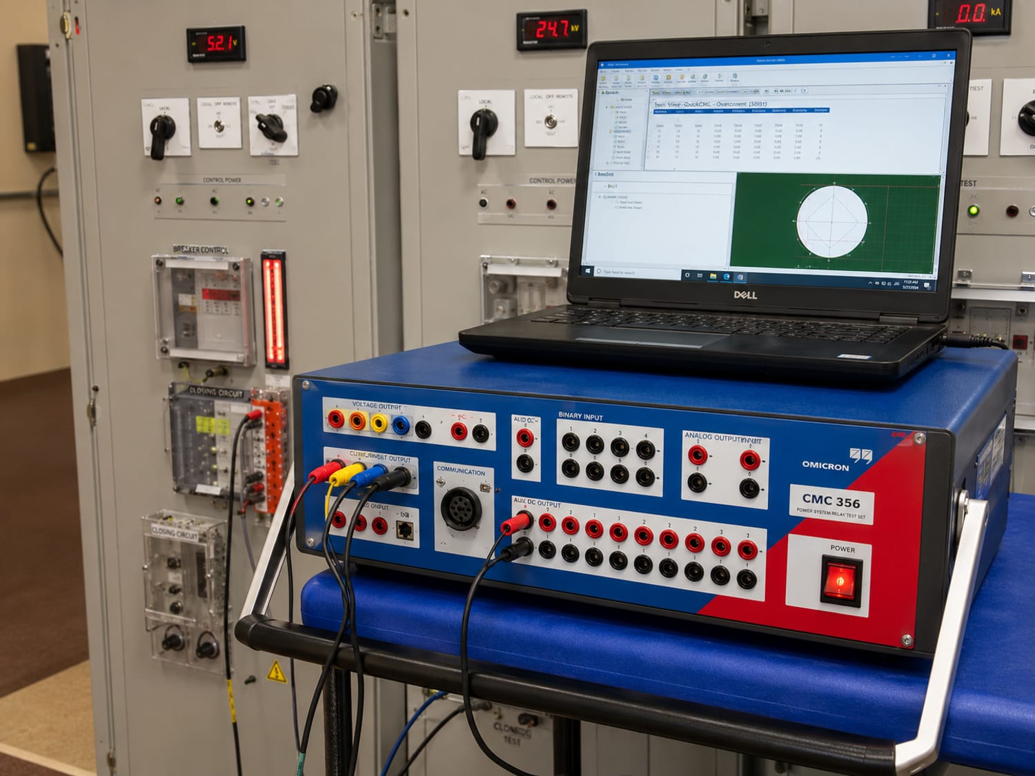 Protection relay & injection testing